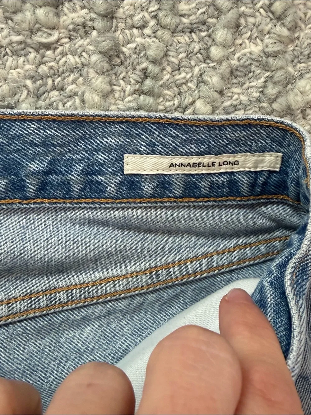 Citizens of Humanity Light Blue Vintage Wash Denim Shorts — Annabelle Long
